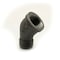 Thrifco Plumbing 2 Inch Black 45 Black Steel Street Elbow 8317055 - alternate 3